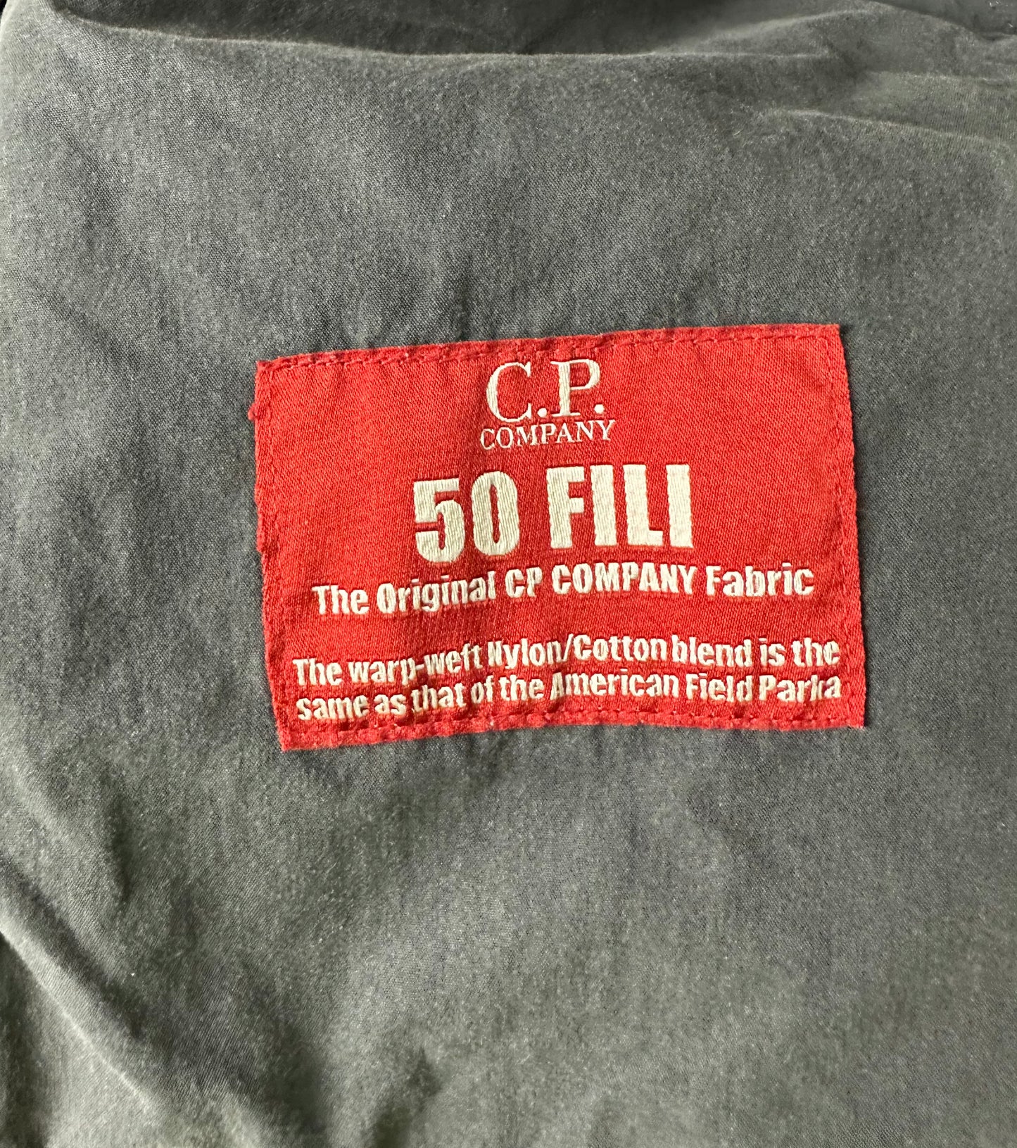 CP Company 50 Fili Goggle Overshirt Size (XL) Fits (L)