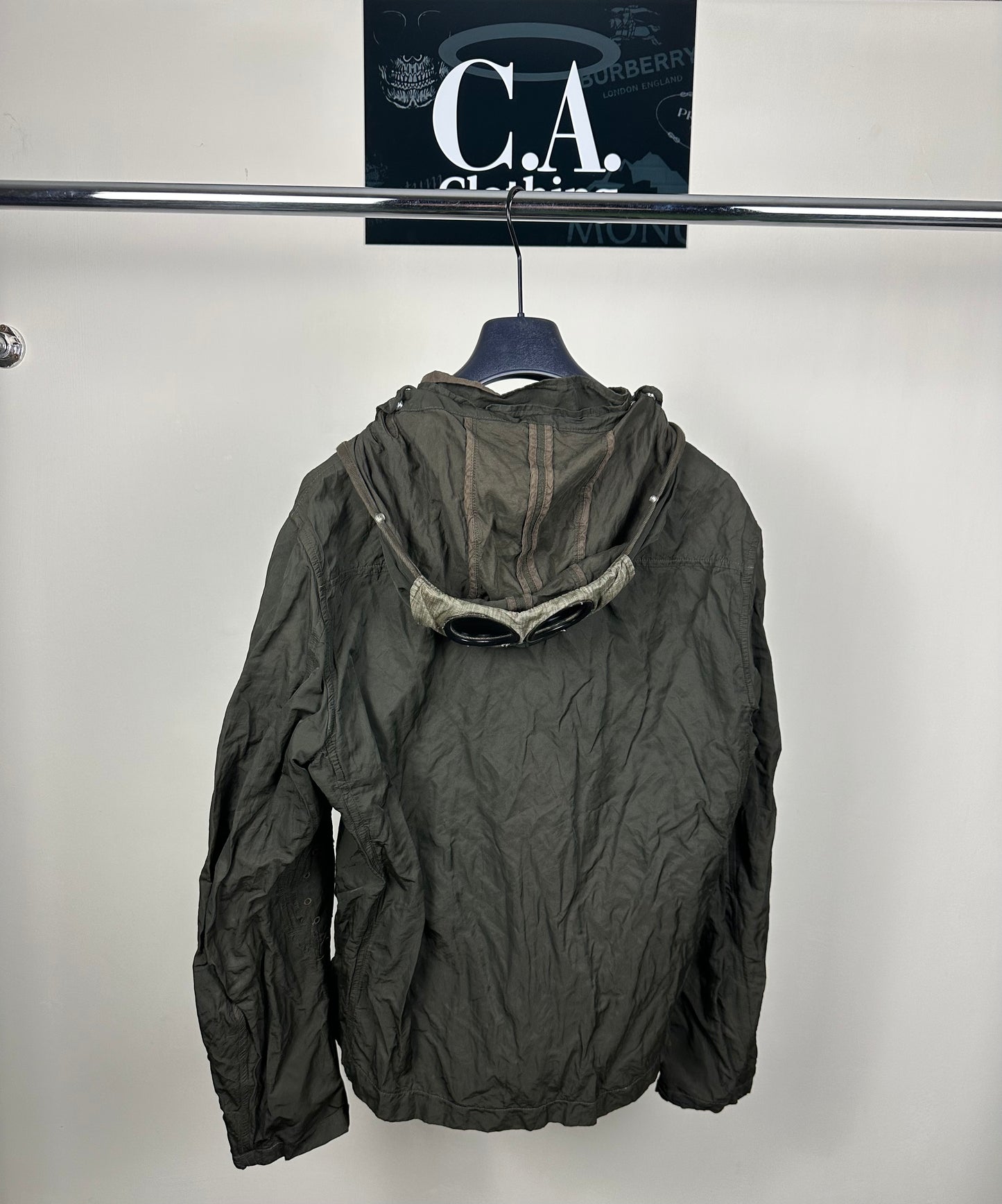 CP Company Goggle Overshirt size (2XL) Fits (XL)