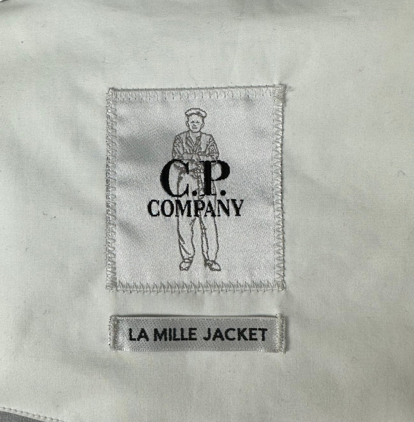 CP Company White T-Mack La Millie Goggle Jacket Size (XL)