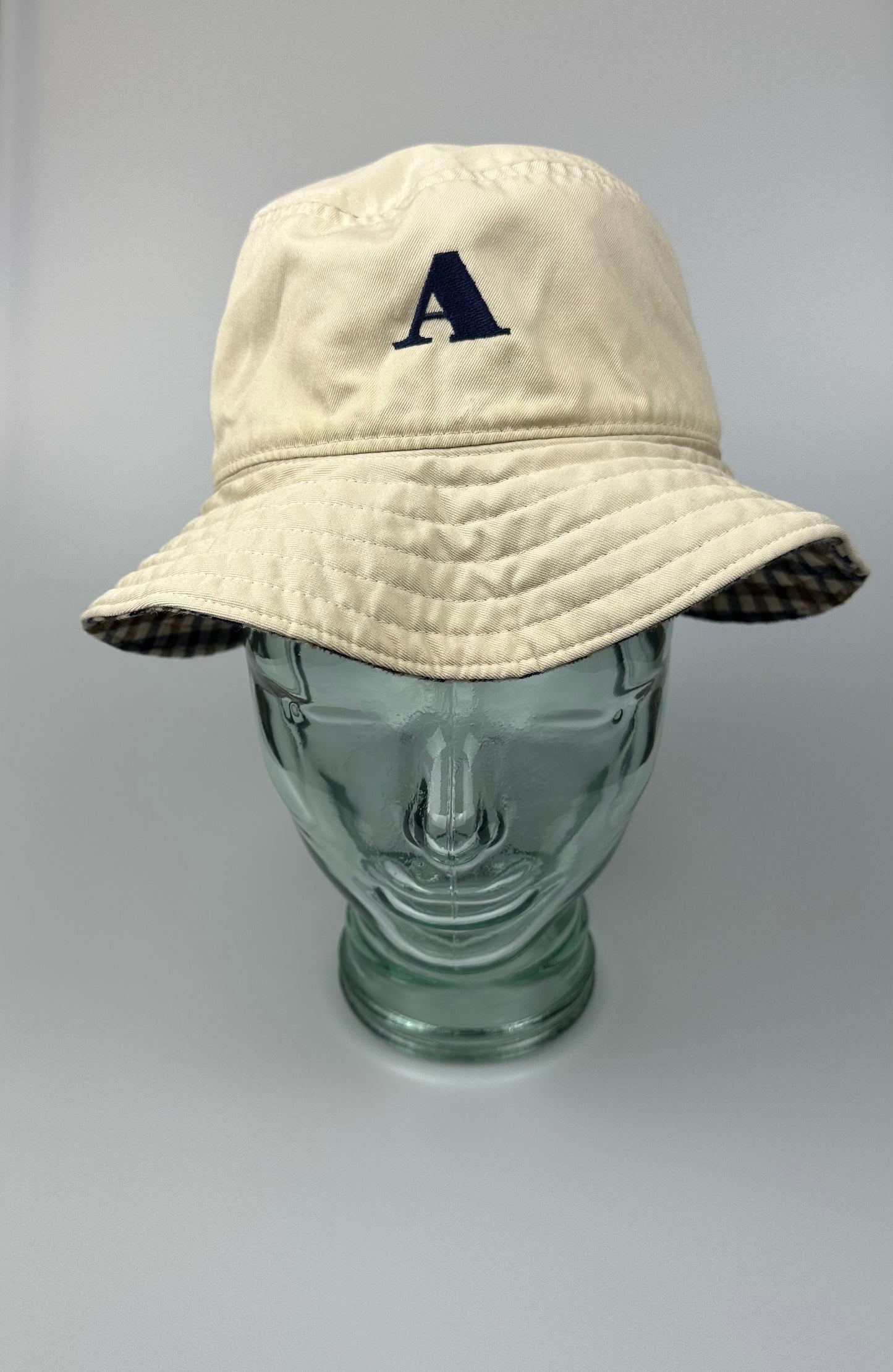 Aquascutum Beige Reversible Bucket Hat