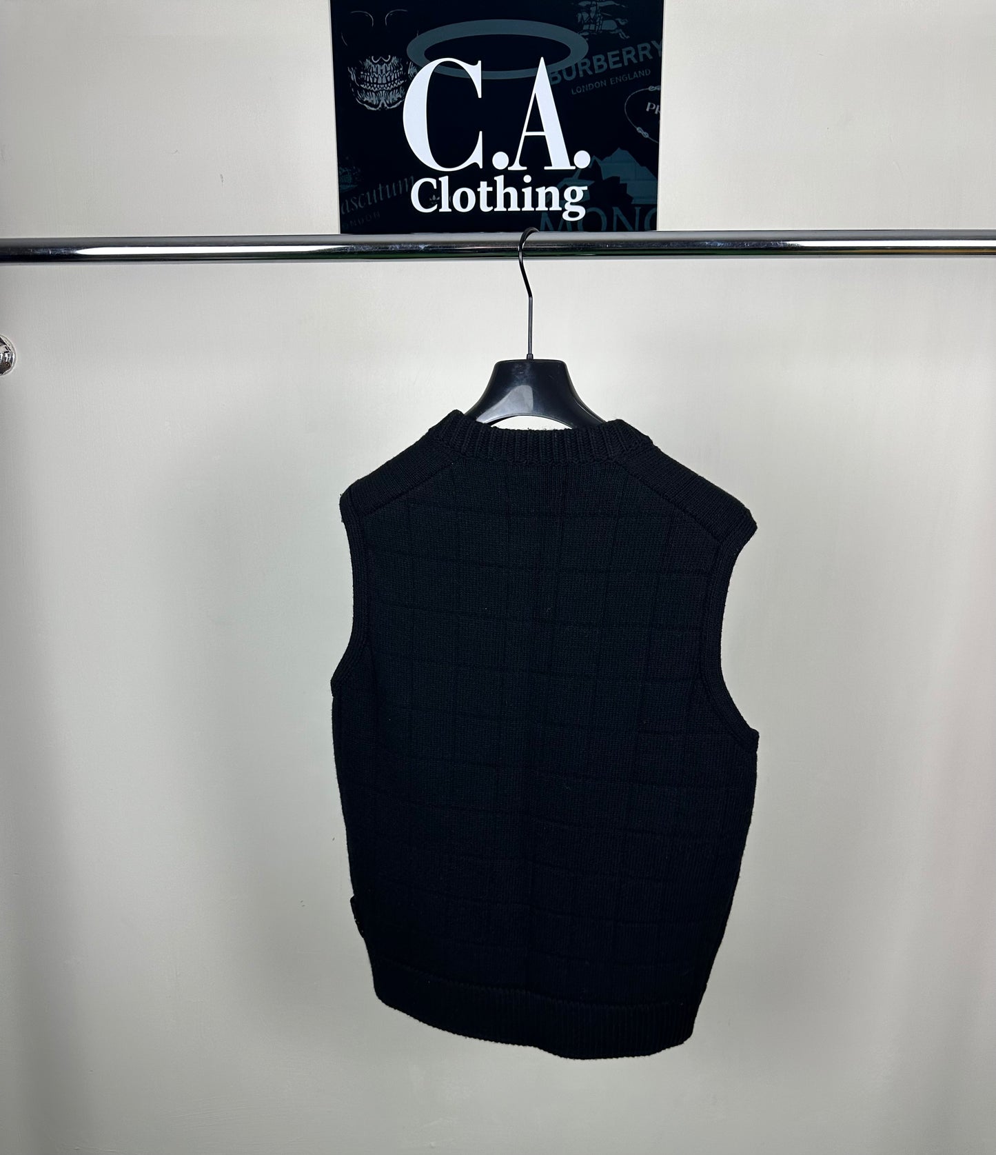 Stone Island Wool Knit Gilet size Medium (M)