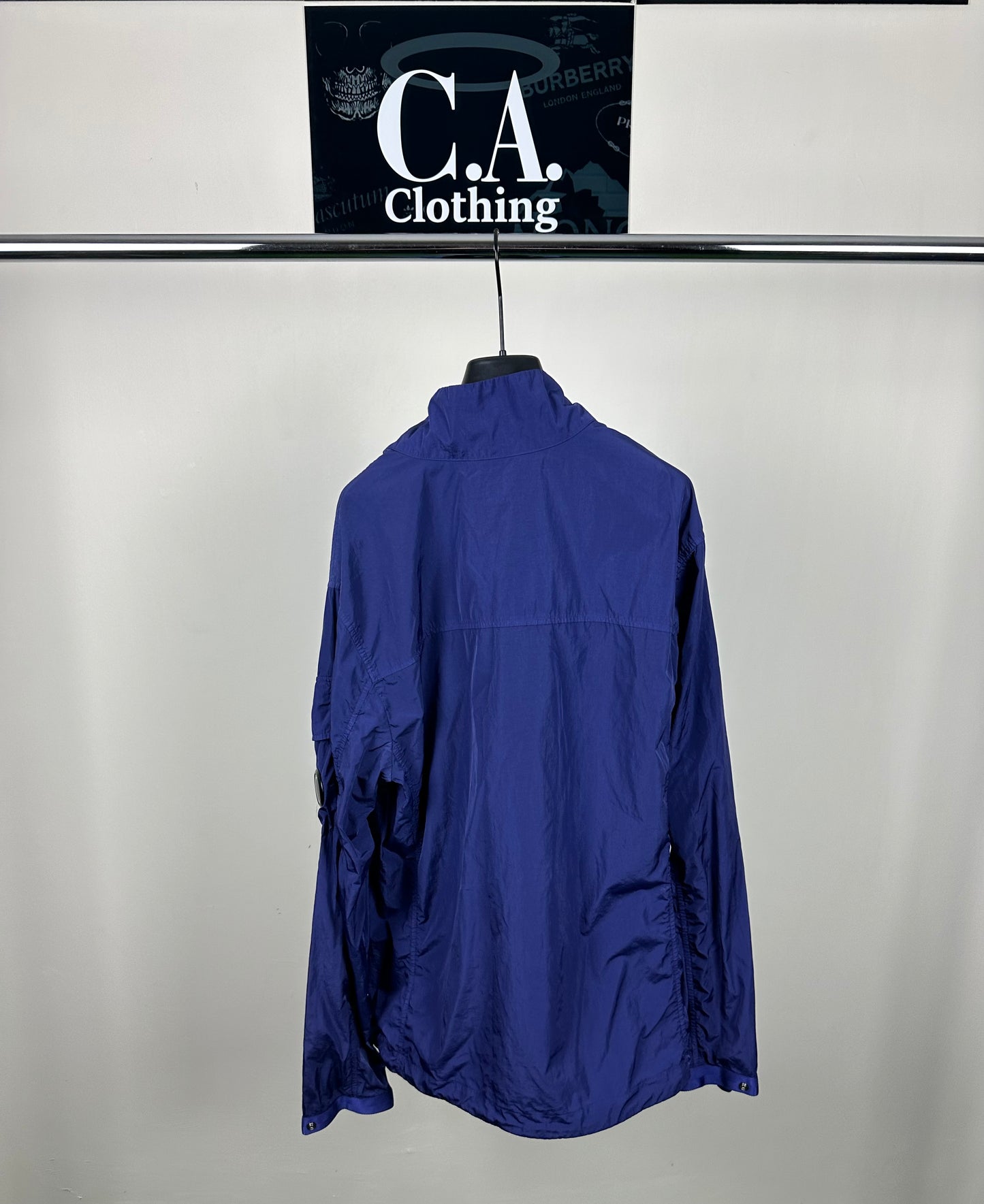 CP Company Chrome 1/4 Zip Lens Smock Size (S)